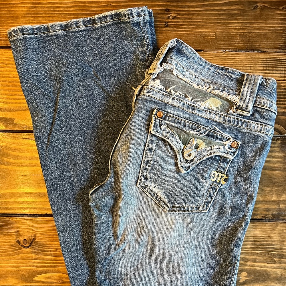 MissMe Bootcut camo